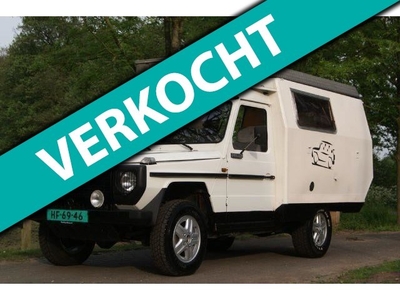 Mercedes-Benz G-klasse Special Mobiles Expeditie Raid Camper