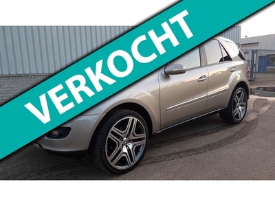 Mercedes-Benz M-klasse ML 500 VOLL LEER ,GROOT NAVI SCHERM