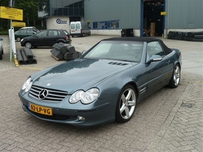 Mercedes-Benz SL 320 roadster,bj.96,blauw,nieuwe