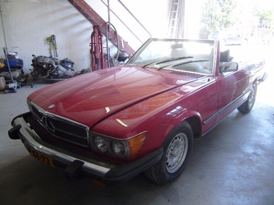 Mercedes-Benz SL-klasse 380 sl beetje werk (1981)