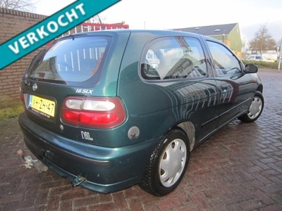 Nissan Almera 1.6 bj1998 verkocht verkocht