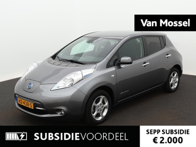 NISSAN LEAF Acenta 30 kWh | STOELVERWARMING | STUURWIELVERWARMING | CRUISE CONTROL | NAVIGATIE | ELECTRISCH INKLAPBARE BUITENSPIEGELS |