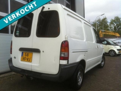 Nissan Vanette 2.3d bj1999 verkocht verkocht