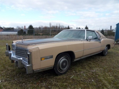 Oldtimers Eldorado Cadillac Eldorado Coupe V8 LPG (bj 1978)