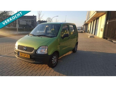 Opel Agila 1.0-12V BJ:2001 stuurbekr 1 Jaar Apk!!