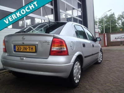 Opel Astra 1.6 bj2002 verkocht verkocht