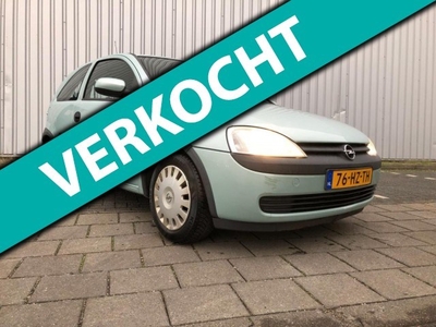 Opel Corsa 1.2-16V Comfort alle soorten autos gezocht !!!