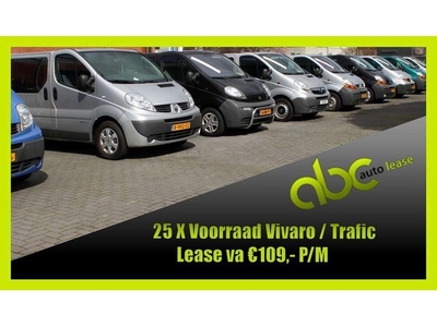 Opel Vivaro 30 X OP VOORRAAD ALLE UITVOERINGEN BESCHIKBAAR