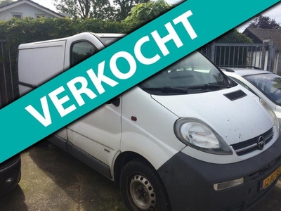 Opel Vivaro GEZOCHT GEVRAAGD