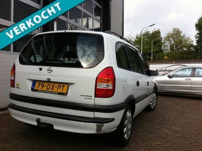 Opel Zafira 1.6-16V bj2000 verkocht verkocht