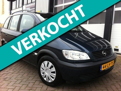 Opel Zafira 1.6-16V BJ2003 VERKOCHT !