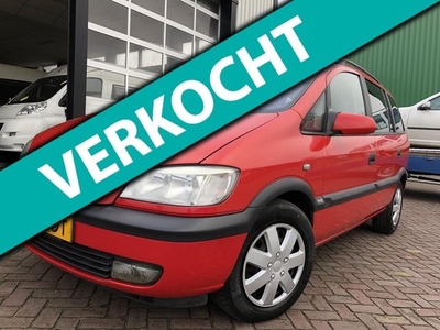 Opel Zafira 1.8-16V Elegance BJ2002 AIRCO EURO4 7-PERS