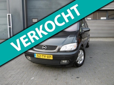 Opel Zafira 1.8-16V Verkocht! Verkocht!