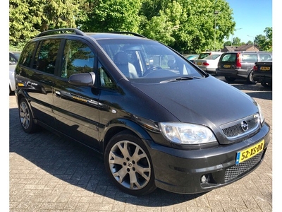 Opel Zafira 2.0-16V TURBO OPC RECARO LEER 17' LM (bj 2001)