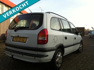 Opel Zafira 2.0 DTH bj2002 verkocht verkocht