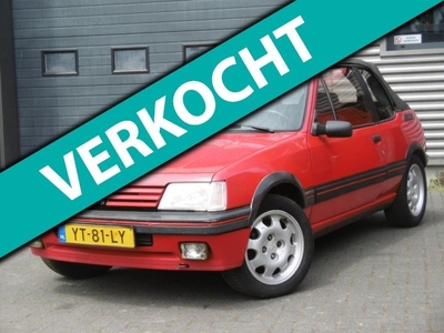 Peugeot 205 1.9 CTI Verkocht! Verkocht!