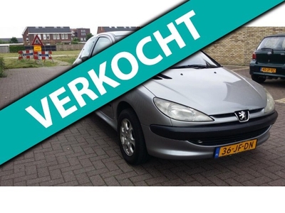 Peugeot 206 1.4 HDi XT 2002 AIRCO, APK, Elekr ramen