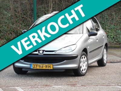 Peugeot 206 1.4 XR 5drs/Nieuwe Apk/Open Dak/Nap