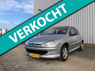 Peugeot 206 1.6-16V Quiksilver alle soorten autos gezocht