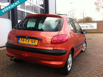 Peugeot 206 1.6 XS bj2000 VERKOCHT !