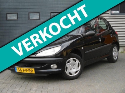 Peugeot 206 1.6 XT Verkocht! Verkocht!