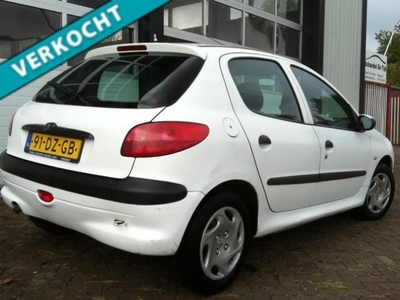 Peugeot 206 1.9 XTD bj2000 verkocht verkocht