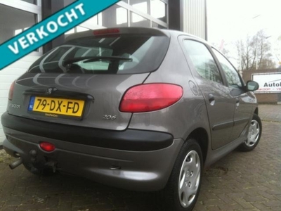 Peugeot 206 1.9D bj2000 verkocht verkocht