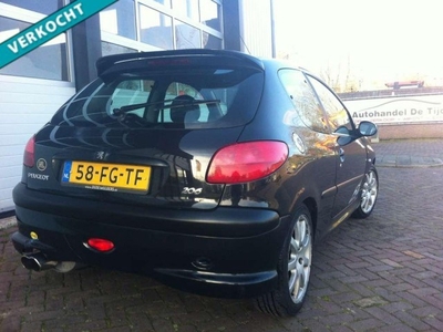 Peugeot 206 2.0-16V bj2000 VERKOCHT !