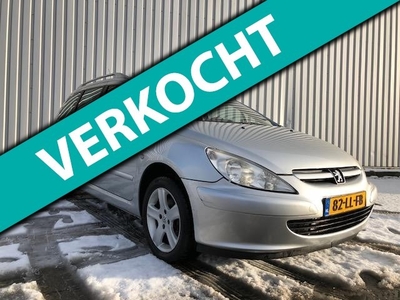 Peugeot 307 SW 2.0 16V alle soorten autos gezocht !!!