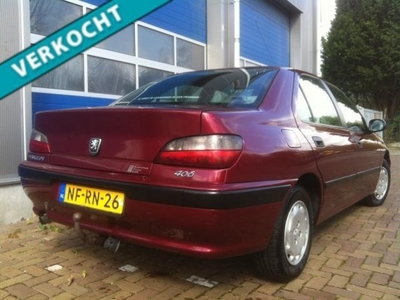 Peugeot 406 1.8-16V bj1996 verkocht verkocht