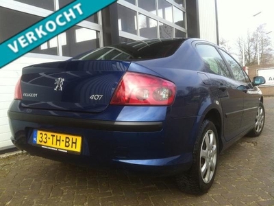 Peugeot 407 1.6 HDiF bj2006 verkocht verkocht