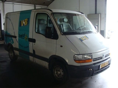 Renault Master 2.5 D LET OP MOTOR DEFECT ! (bj 1999)