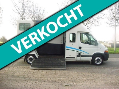 Renault Master Barbot Hengstenuitvoering 146 PK Automaat!