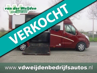 Renault Master Paardenauto Theault Proteo 5 146 PK! Dubbele