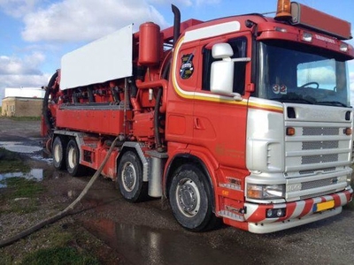 Scania Helmers recycler 164 G (bj 2004)