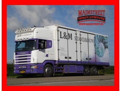 Scania R 124 6X2 400 RETARDER 9.950,= (bj 1997)