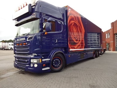 Scania Scania R520 6x2 + Burg Trailer / Leasing (bj 2014)