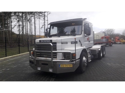 Scania T143-450 V8 T 143 6x4 450 WSK TORPEDO (bj 1989)