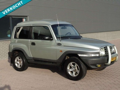 SsangYong Korando 2.9 TDX 3500KG VERKOCHT !!! (bj 2003)