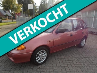 Subaru Justy 1.3 GXE AWD 4wheel drive 4x4 zeldzaam nwe apk