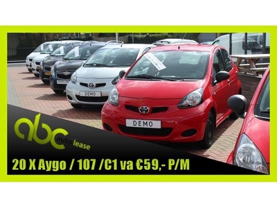 Toyota Aygo 1.0-12V 5DRS / 20 X VOORRAAD AYGO / 107 / C1