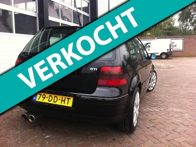 Volkswagen Golf 1.8-5V 110KW TURBO GTI VERKOCHT !