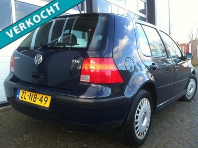 Volkswagen Golf 1.9 TDI bj1999 verkocht verkocht