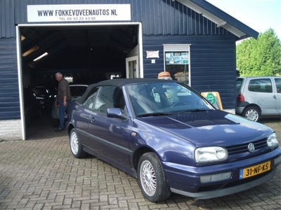 Volkswagen Golf Cabriolet 1.8 Garantie en alle inruil