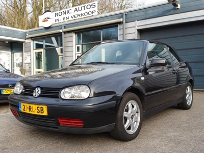 Volkswagen Golf Cabriolet 2.0 Highline 2e PAASDAG GEOPEND!!!