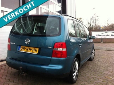 Volkswagen Touran 1.9 TDI bj2003 verkocht verkocht