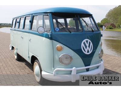 Volkswagen Transporter T1 9-pers. 19-raams (bj 1971)