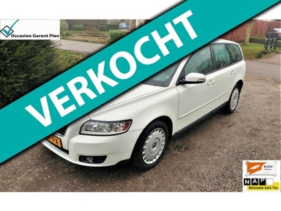 Volvo V50 1.6D - 1ste eigenaar - half leer - Cruise -