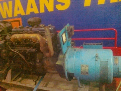 Volvo Volvo 6 cylinder 30kva stroomaggregaat