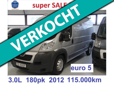 Z. Peugeot Boxer 3.0L 180pk L3H2 Euro 5 AHK 3000kg